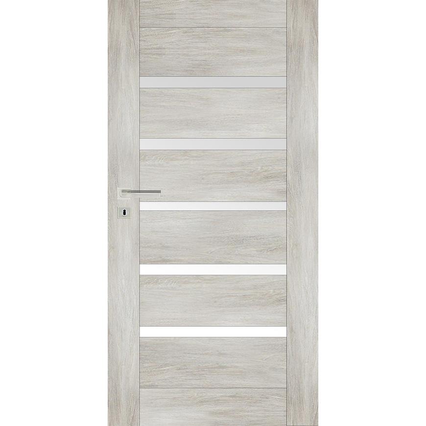 Interiérové dveře Enzo 5*5 80P dub stříbrný 352 BAUMAX