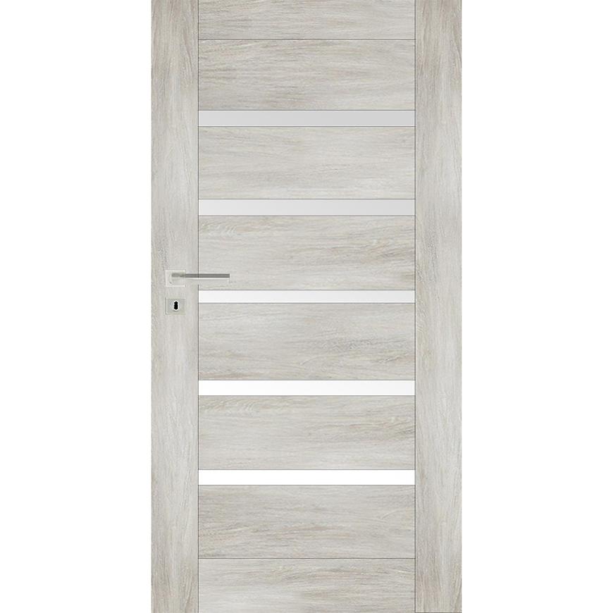Interiérové dveře Enzo 5*5 90P dub stříbrný 352 BAUMAX
