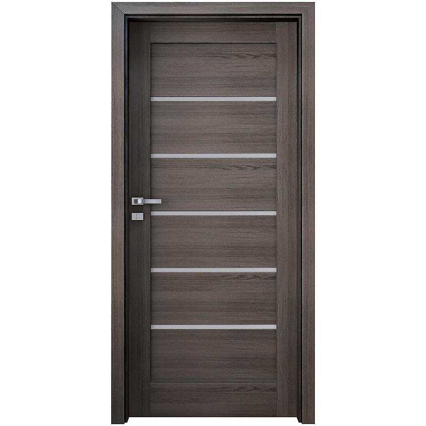 Interiérové dveře Tamparo 3 80P antracit BAUMAX