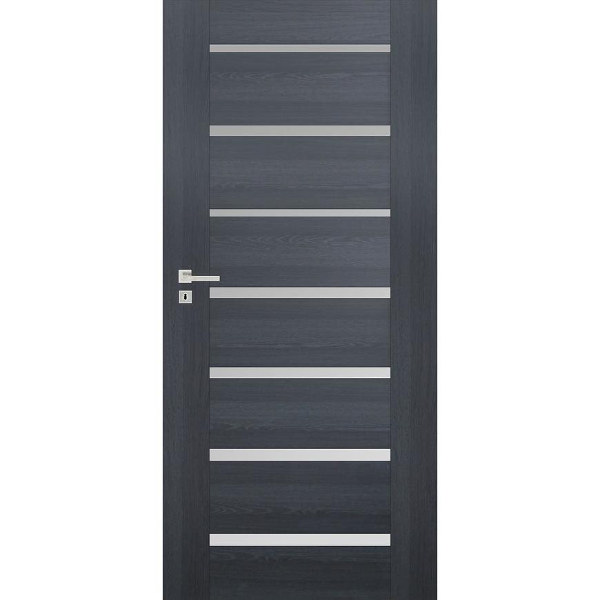 Interiérové dveře Torino 7*7 60P dub antracit 288 BAUMAX