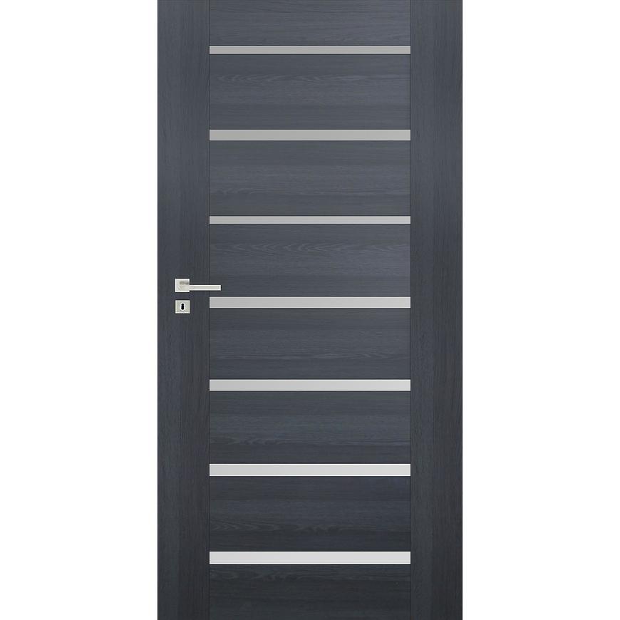 Interiérové dveře Torino 7*7 90P dub antracit 288 BAUMAX
