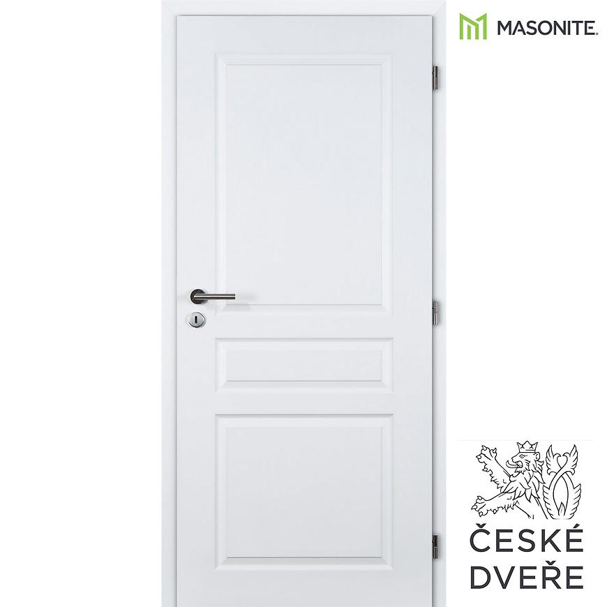 Interiérové dveře Troja Plné Bílé 80P MASONITE