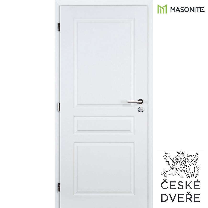 Interiérové dveře Troja Plné Bílé 90L MASONITE