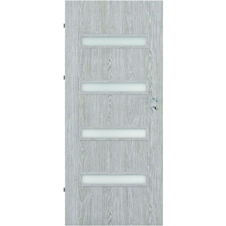 Interiérové dveře Verona 4*4 60L dub stříbrný BAUMAX