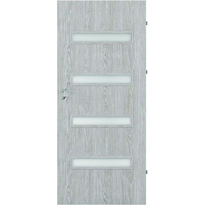 Interiérové dveře Verona 4*4 60P dub stříbrný BAUMAX