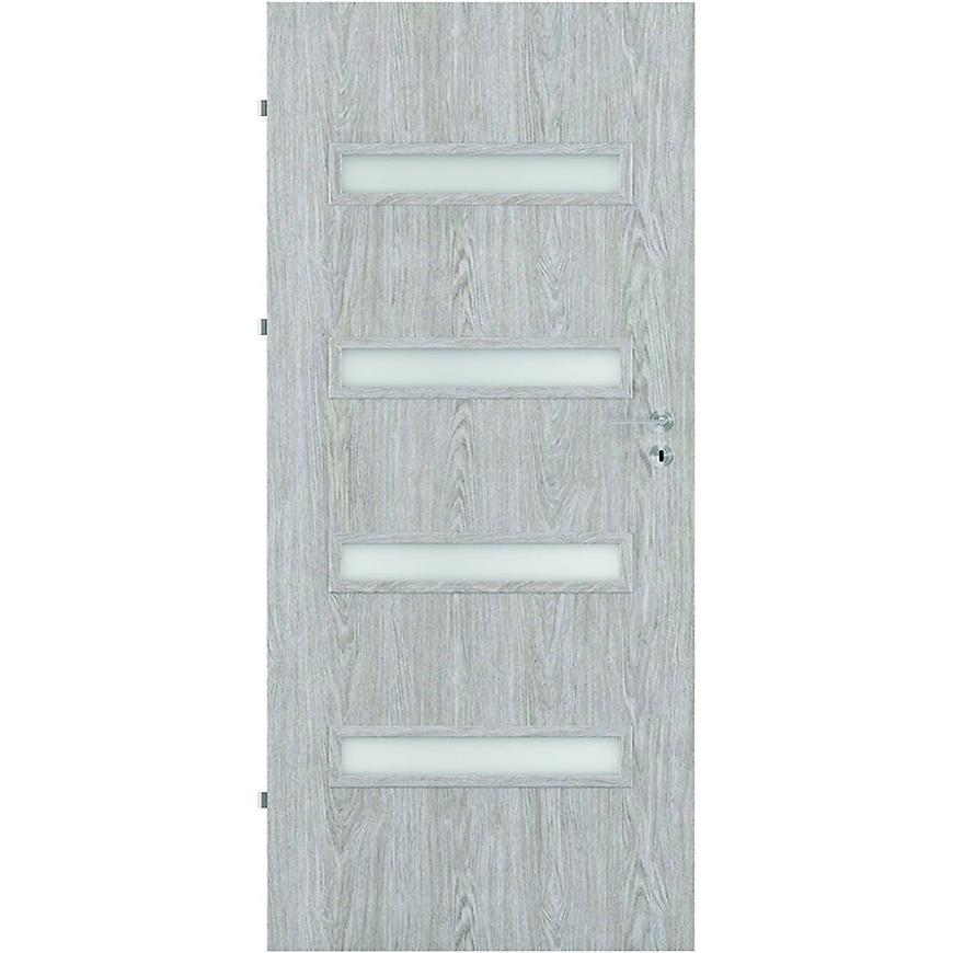 Interiérové dveře Verona 4*4 80L dub stříbrný BAUMAX