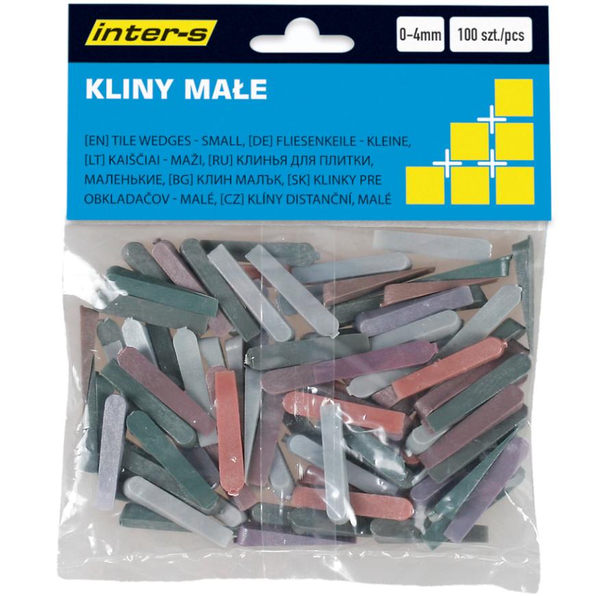 Klíny malé 100 ks INTER-S