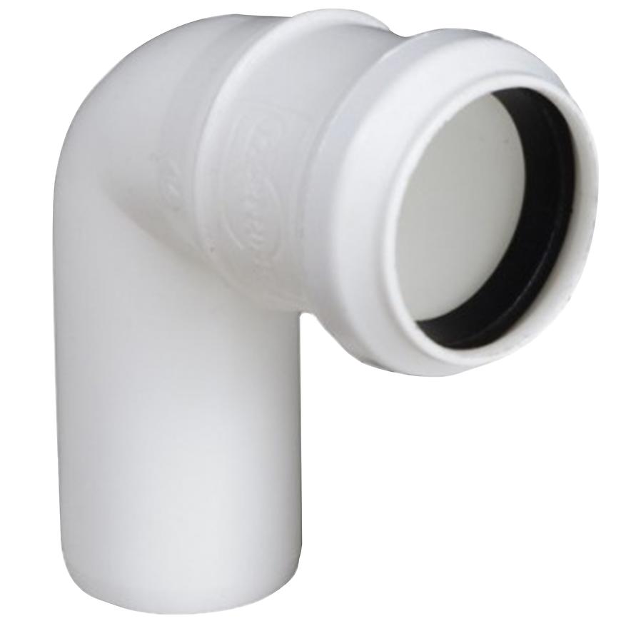 Koleno bílé ø40 x 67° BAUMAX