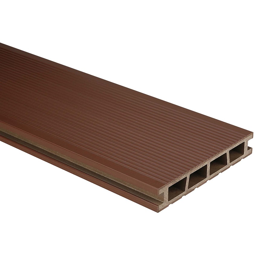 Kompozitní Terasová Prkno Bergdeck Kaštan 2400x150x25mm SALAG