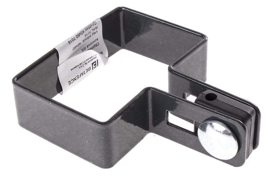 Koncová objímka 40X60 Antracit BAUMAX