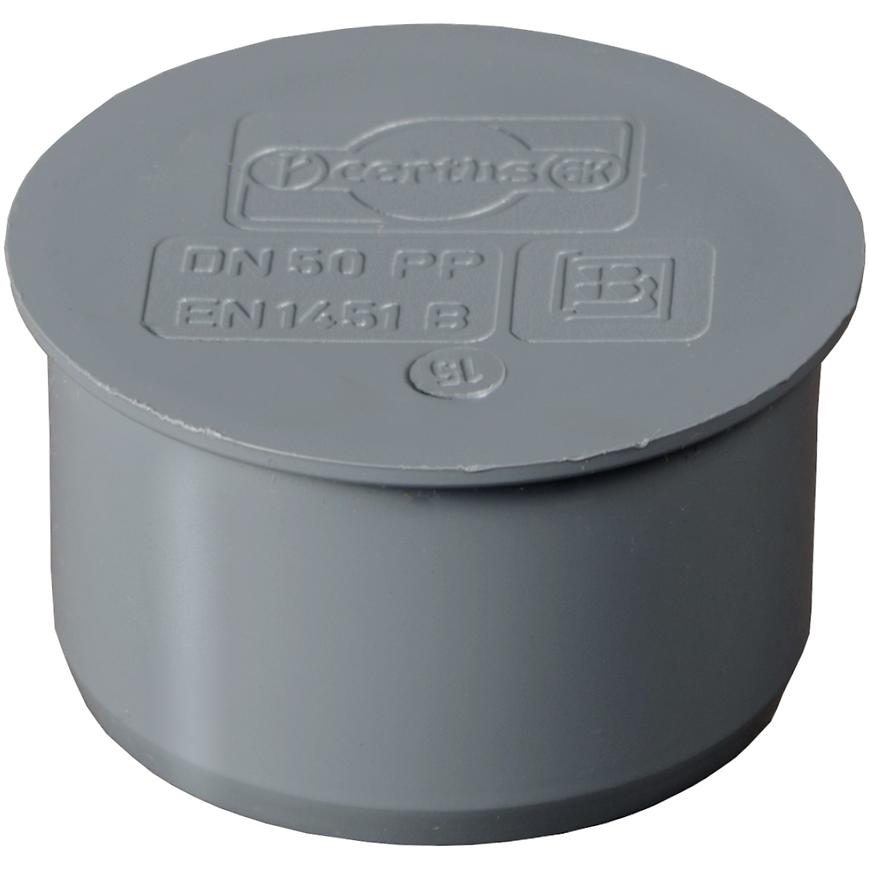 Korek šedý ø110 BAUMAX