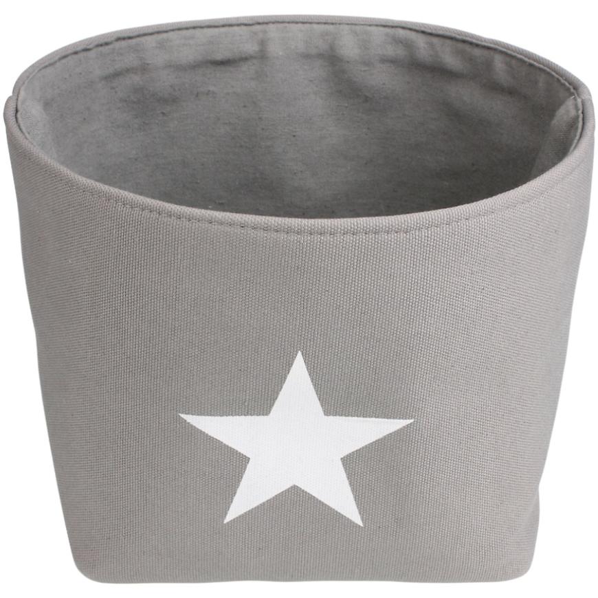 Košík Elvis 23x23x20 cm šedý BAUMAX