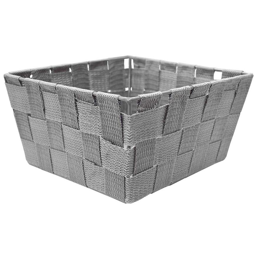 Košík Modena s 19x19x9 šedý BAUMAX