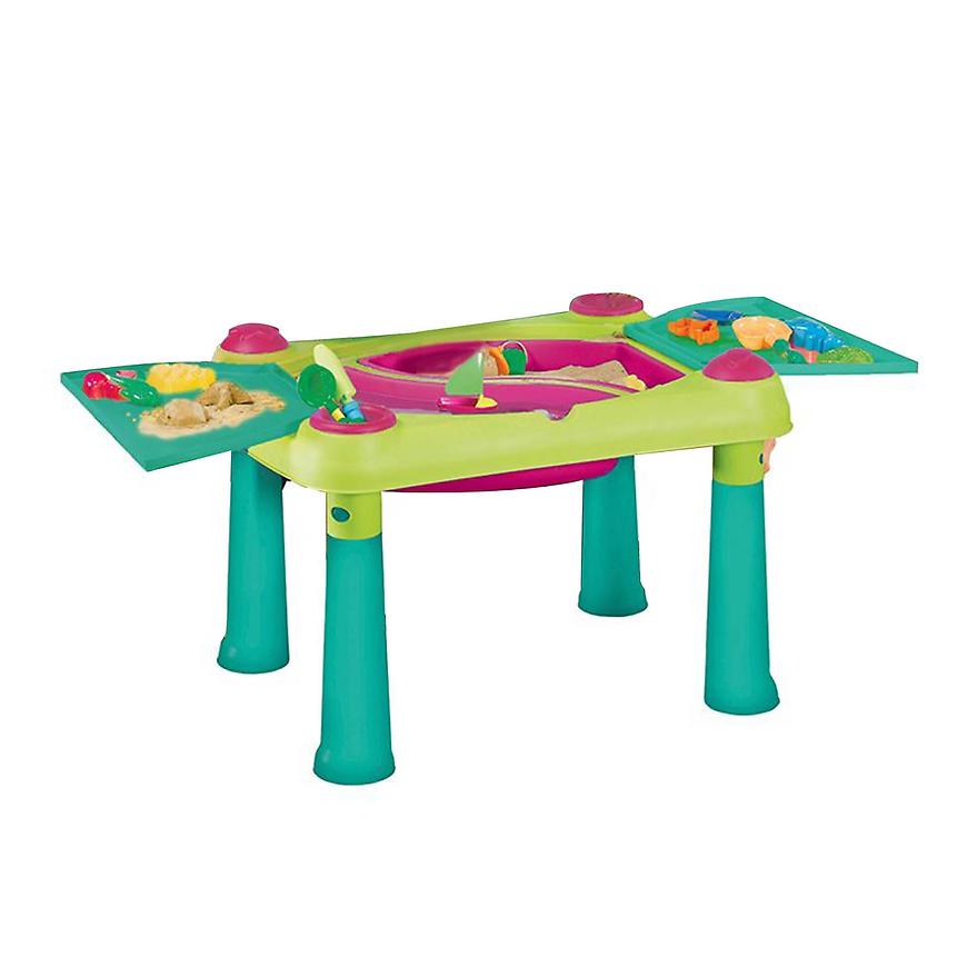 Kreativní dětský stolek zeleno-fialový 17184058 BAUMAX