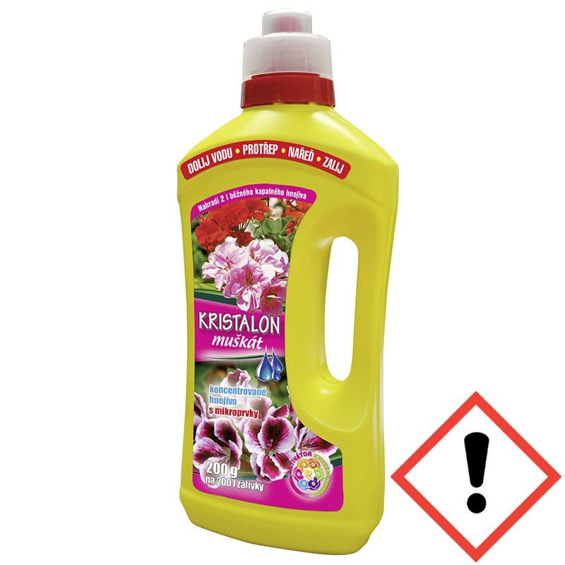 Kristalon muškát s aktivátorem kvetení