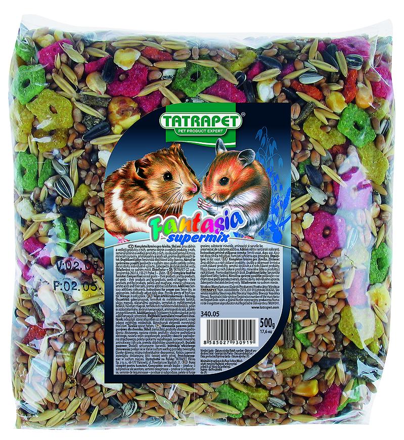 Krmivo pro křečky FANTASIA 500g BAUMAX