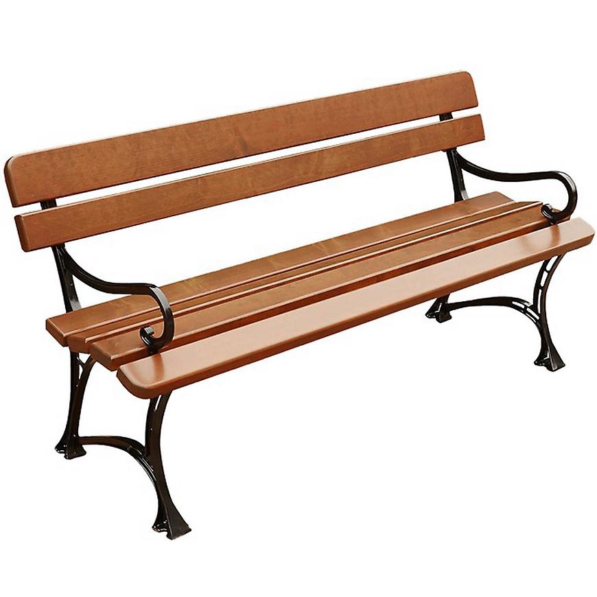 Královská zahradní lavička s područkami cypřiš BAUMAX