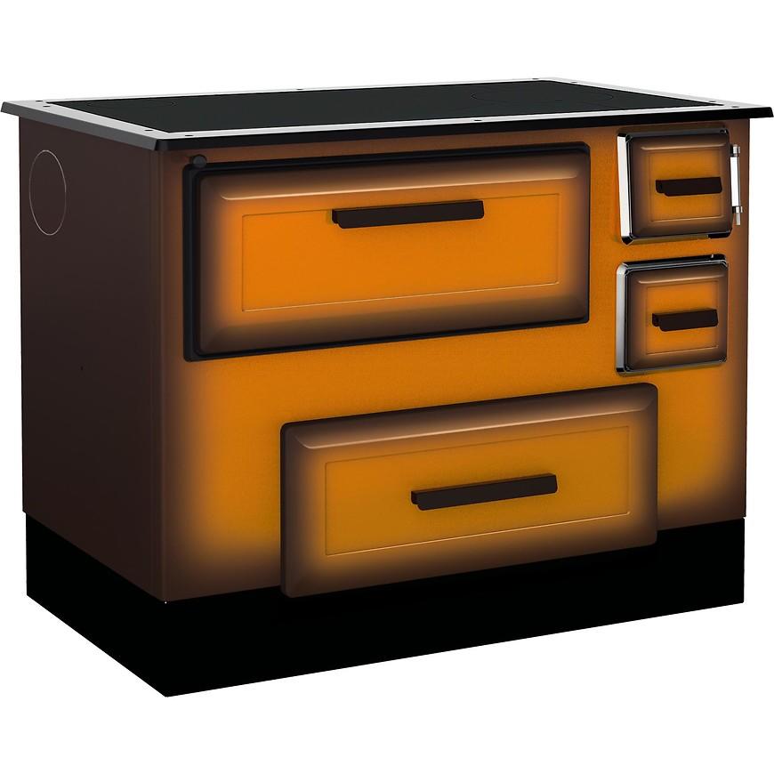 Kuchyňská kamna Alfa 55 De Lux 5 kW levé provedení BAUMAX