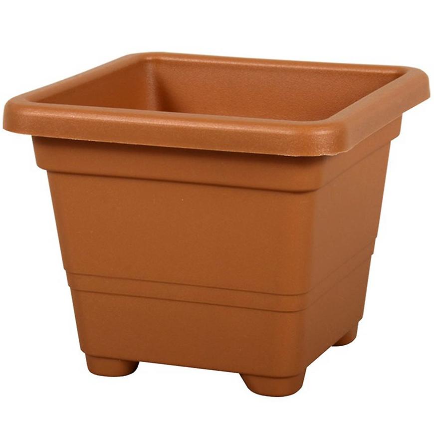 Květináč Quadrato 44 x 44 x 36 - terakota BAUMAX