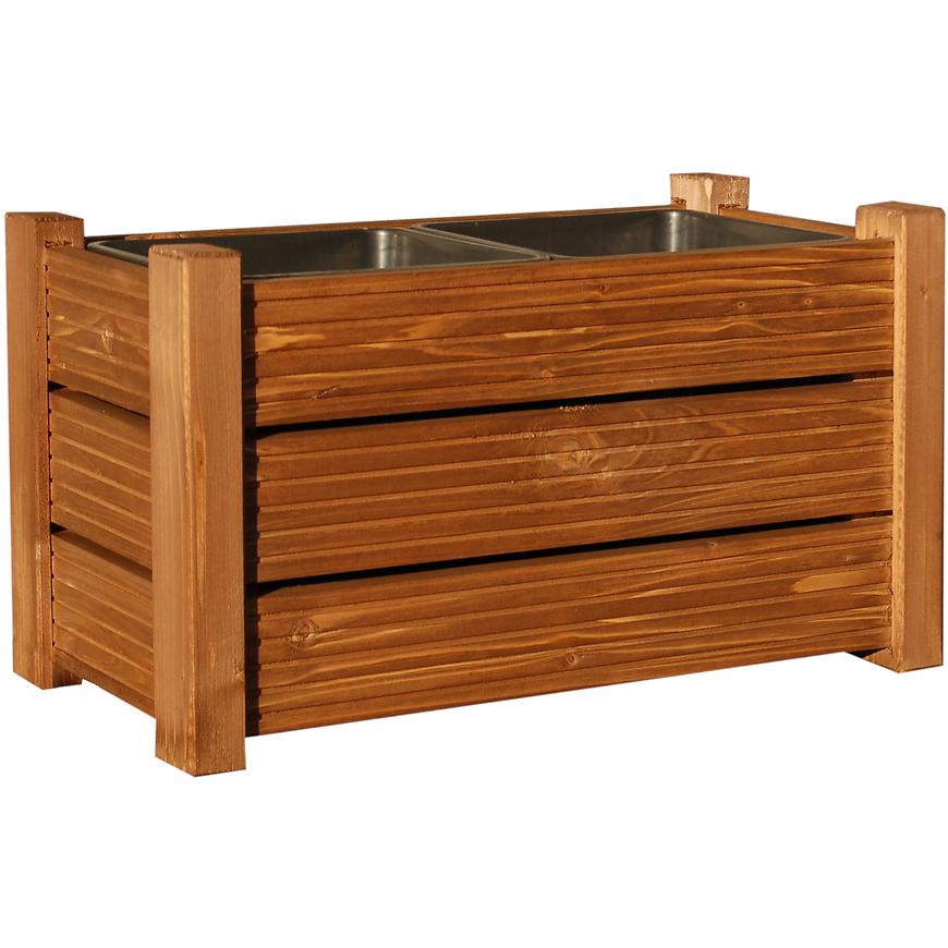 Květináč Sunset a 2 vložky BAUMAX