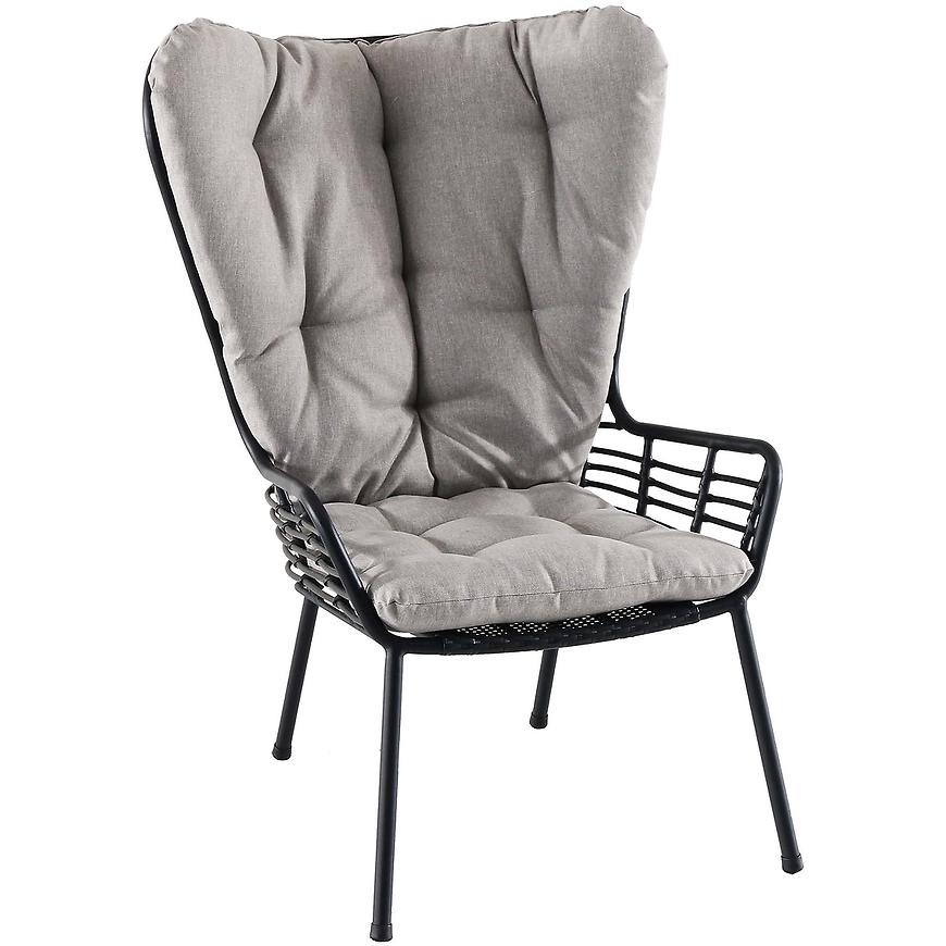 Křeslo Oxford s polštářem 86X81X112cm FRS50279B-YD BAUMAX