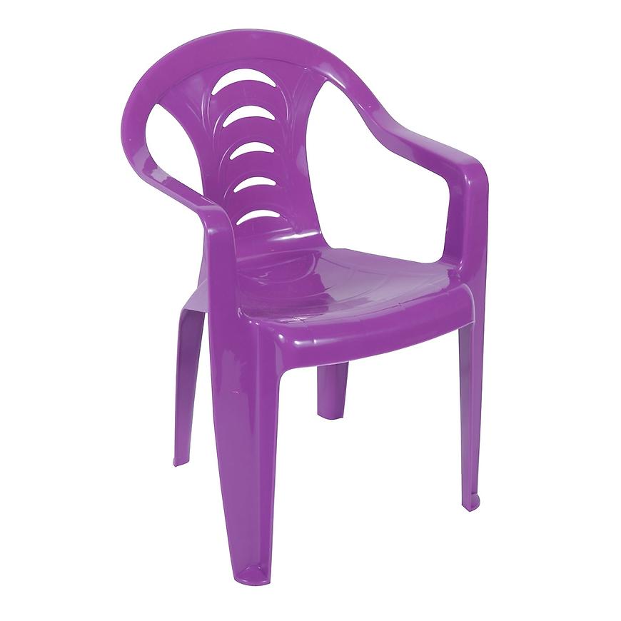 Křesílko Tola fialové BAUMAX