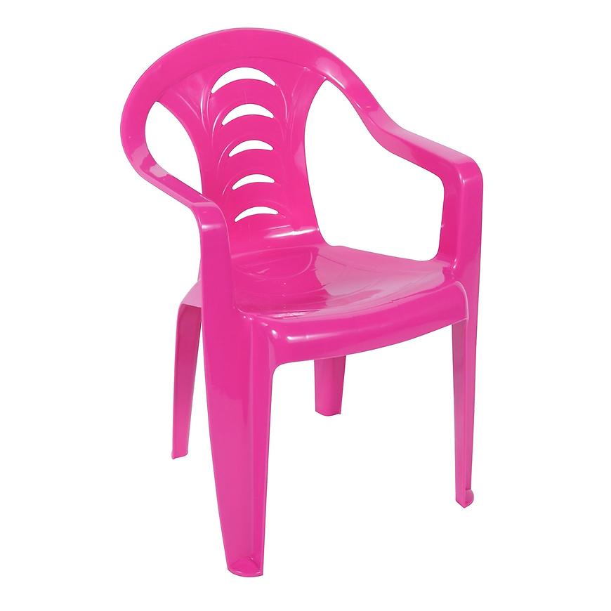 Křesílko Tola růžové BAUMAX