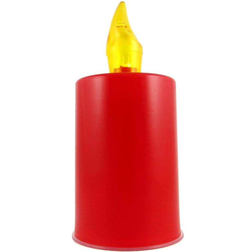 LED svíčka - žlutý plamen BAUMAX