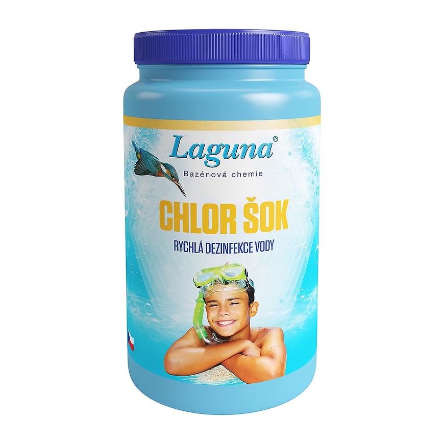 Laguna chlor šok dezinfekce 1 kg 676230 BAUMAX