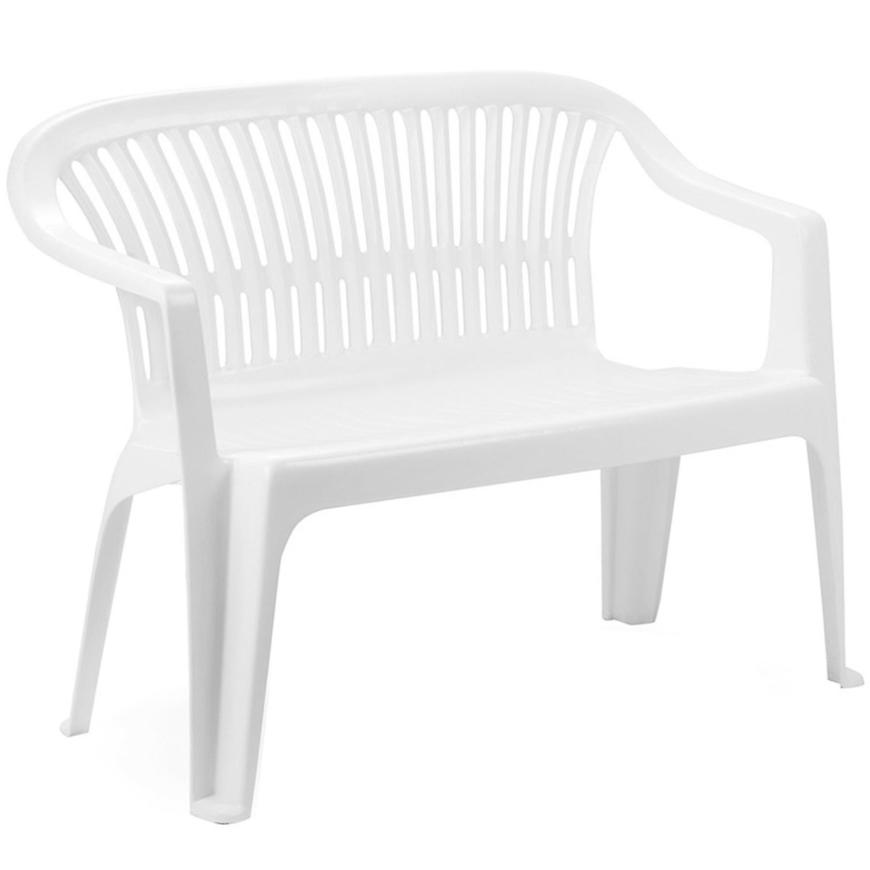 Lavička Diva bílá 89100 BAUMAX