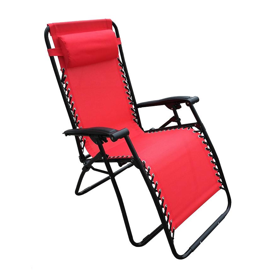 Lehátko červené D-070 BAUMAX