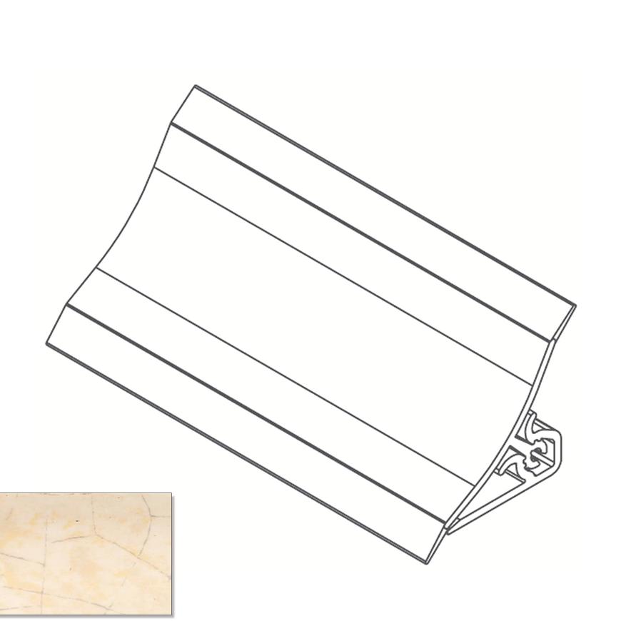 Lišta ke kuchyňské desce 3m 20x20 – Koloseum LWS-014