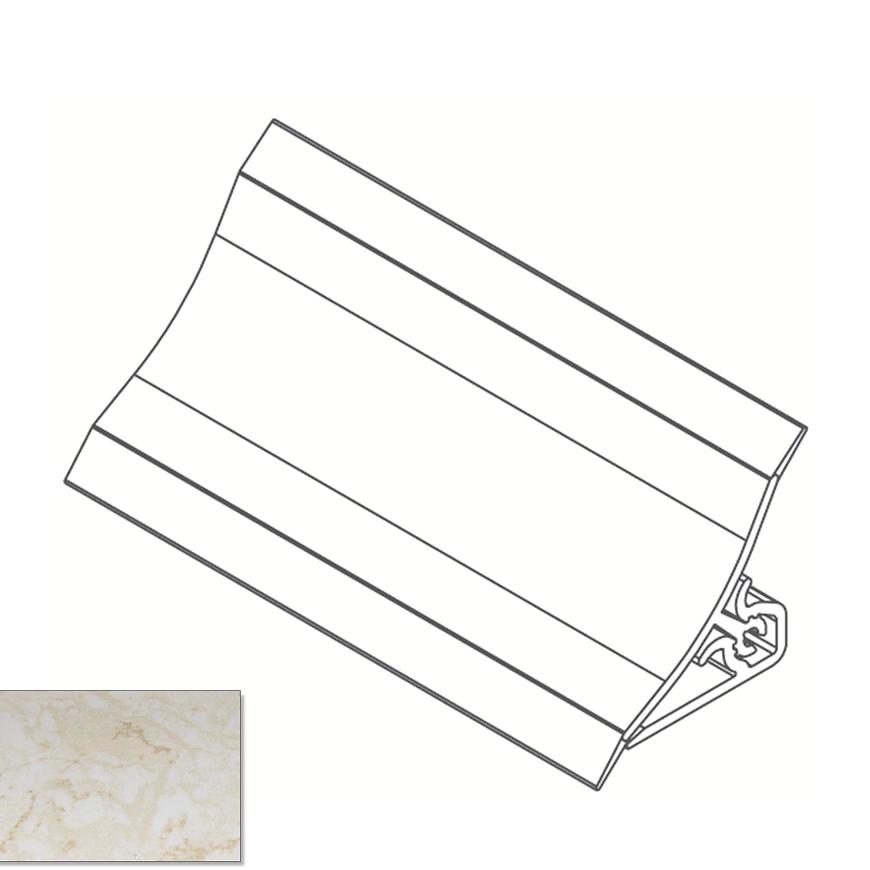 Lišta ke kuchyňské desce 3m 20x20 – Písek Jeruzalém LWS-038