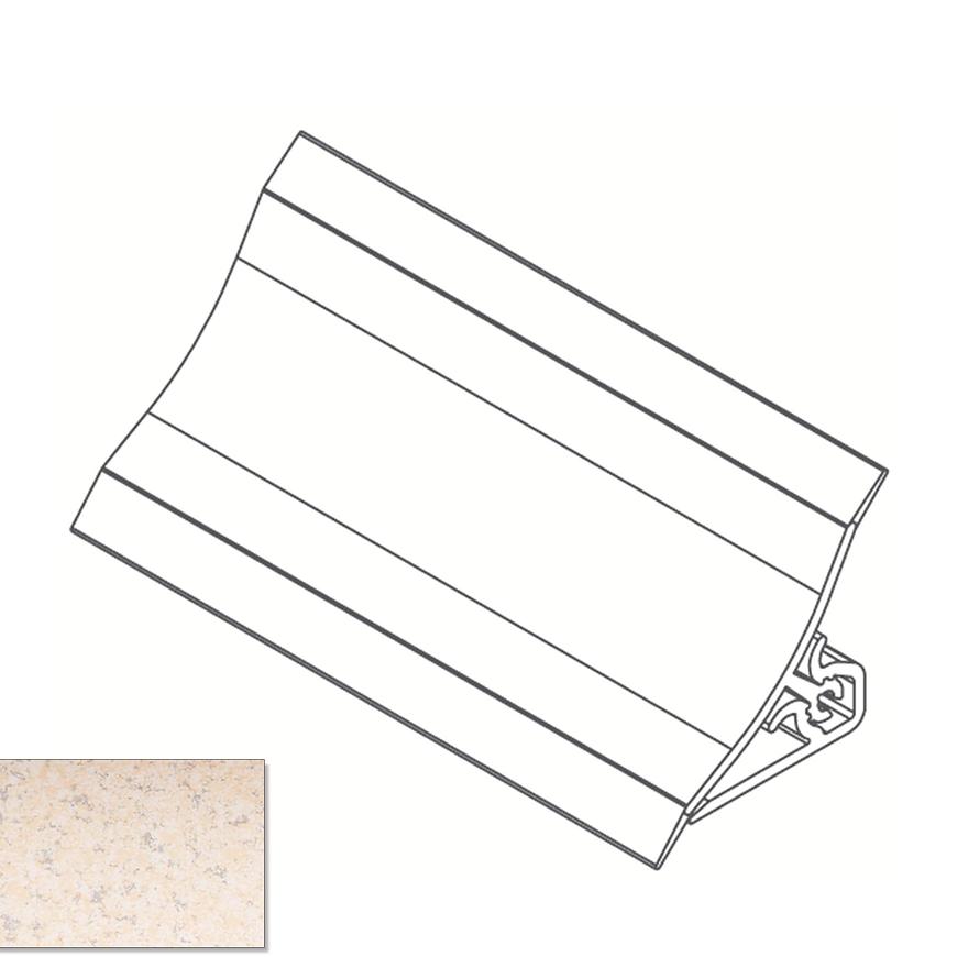 Lišta ke kuchyňské desce 3m 20x20 – Římský písek LWS-018