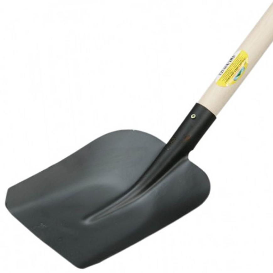 Lopata stájová černá 130cm BAUMAX