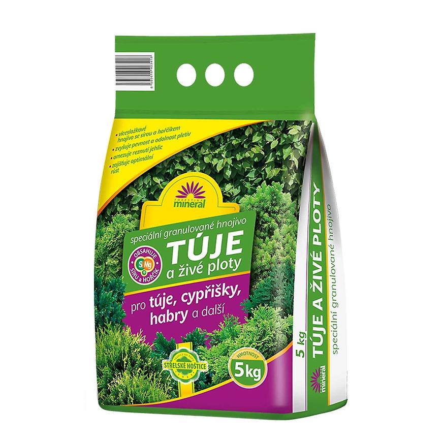 Mineral - hnojivo na túje a živé ploty 5 kg BAUMAX