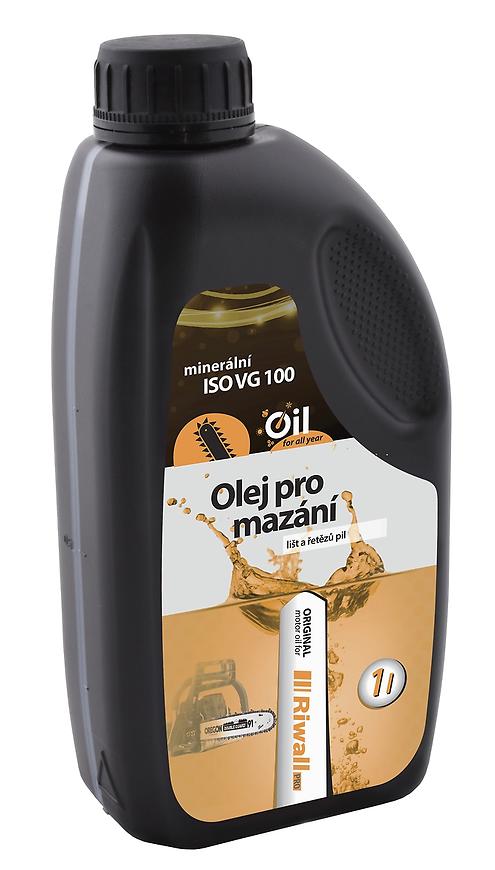 Minerální olej Riwal pro mazání řetězů a lišt 1 l BAUMAX