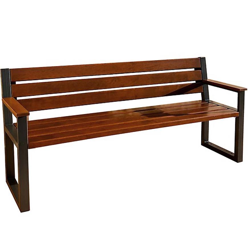 Moderní lavička palisandr BAUMAX