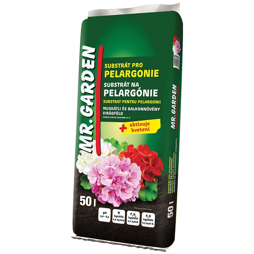 Mr.Garden Substrát pro pelargonie 50 l BAUMAX