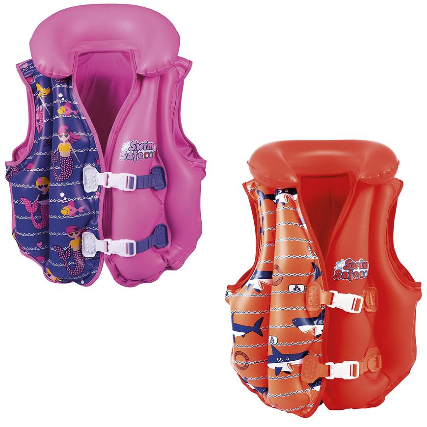 Nafukovací vesta pro děti 2 barvy 32156 BESTWAY