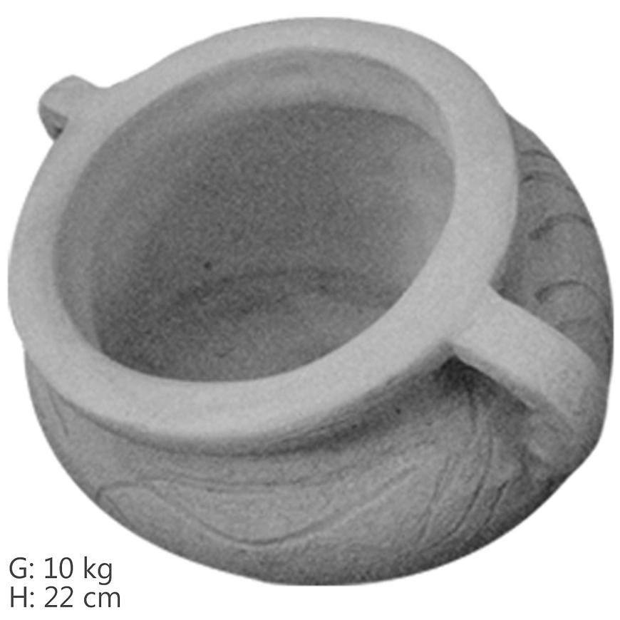 Nakloněný květináč h-11