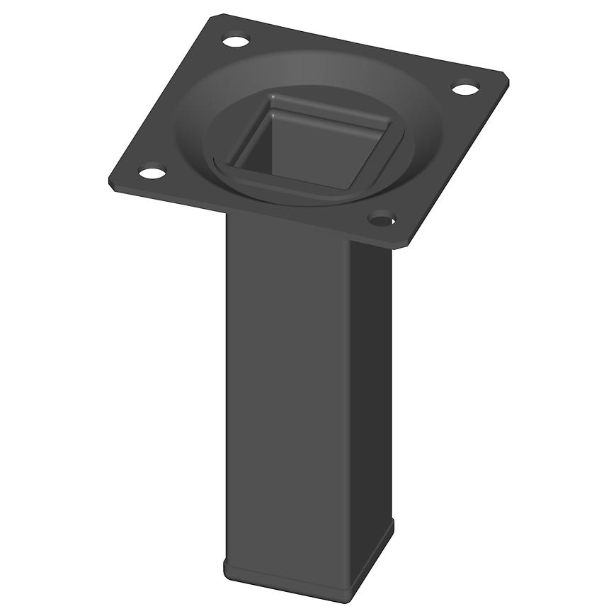 Nábytková noha hranatá 25x25x100 mm