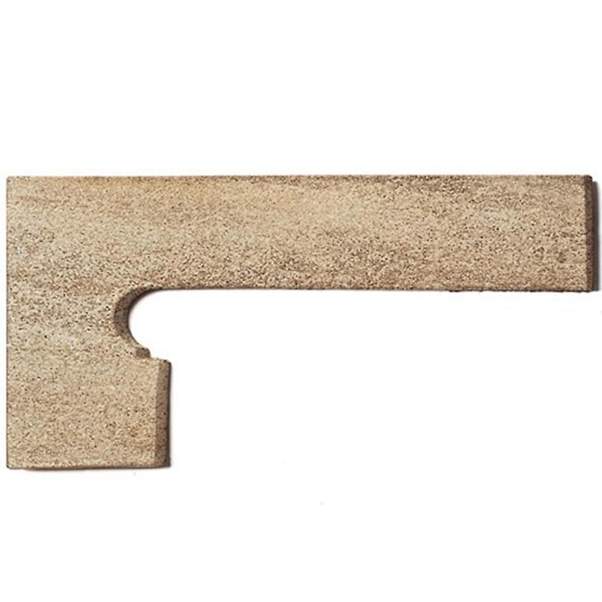 Nástěnný obklad Zanq. Columbia - béžový - levé provedení 39/20 GRES DE ARAGON