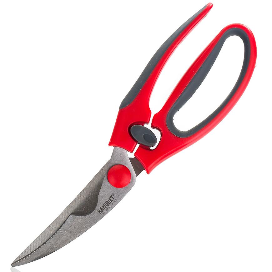 Nůžky na drůbež 24cm culinaria red BAUMAX