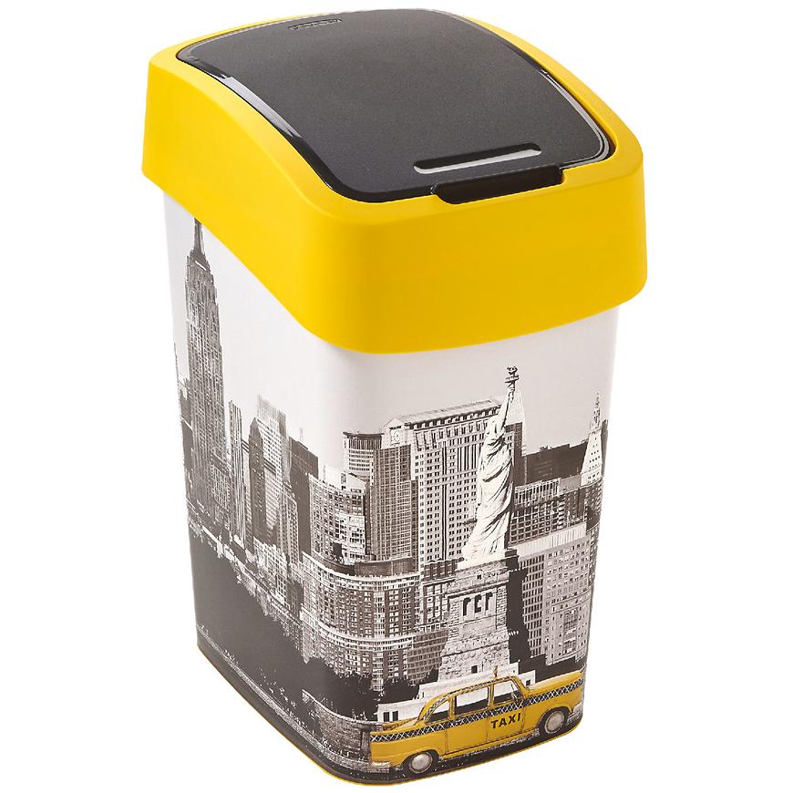 Odpadkový koš flip bin 25l 209996 nowy york BAUMAX