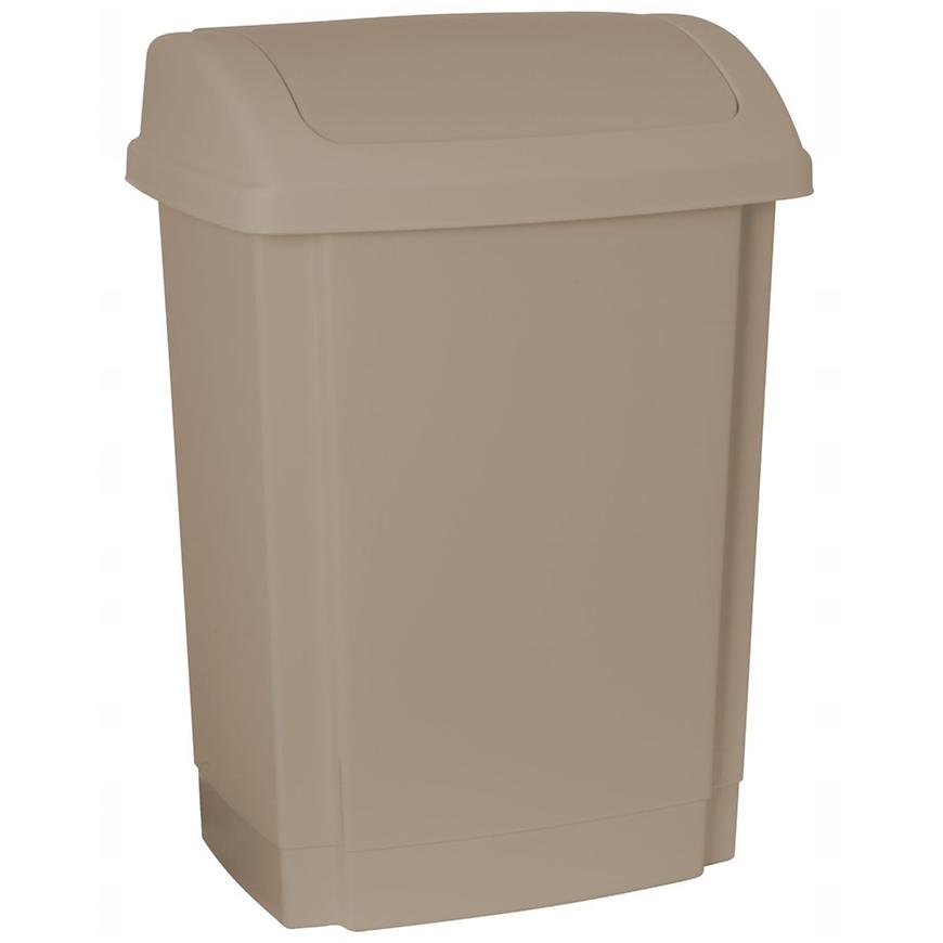 Odpadkový koš swing 15 l. Cappucino BAUMAX