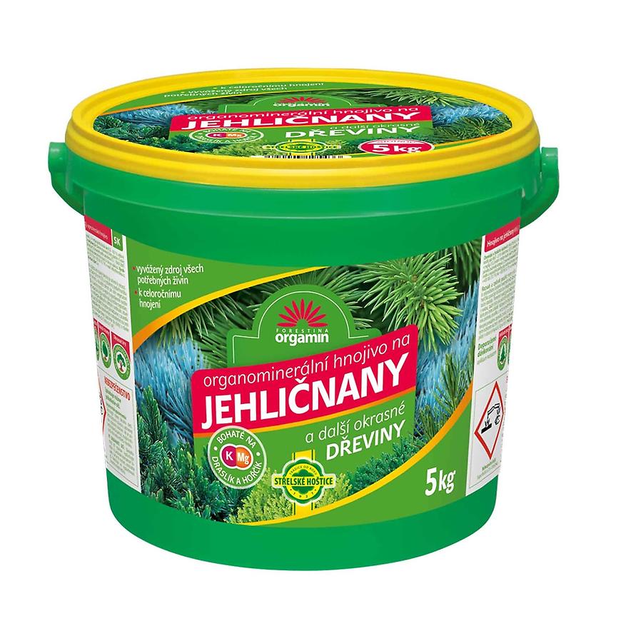 Orgamin - hnojivo na jehličnany 5 kg kbelík BAUMAX