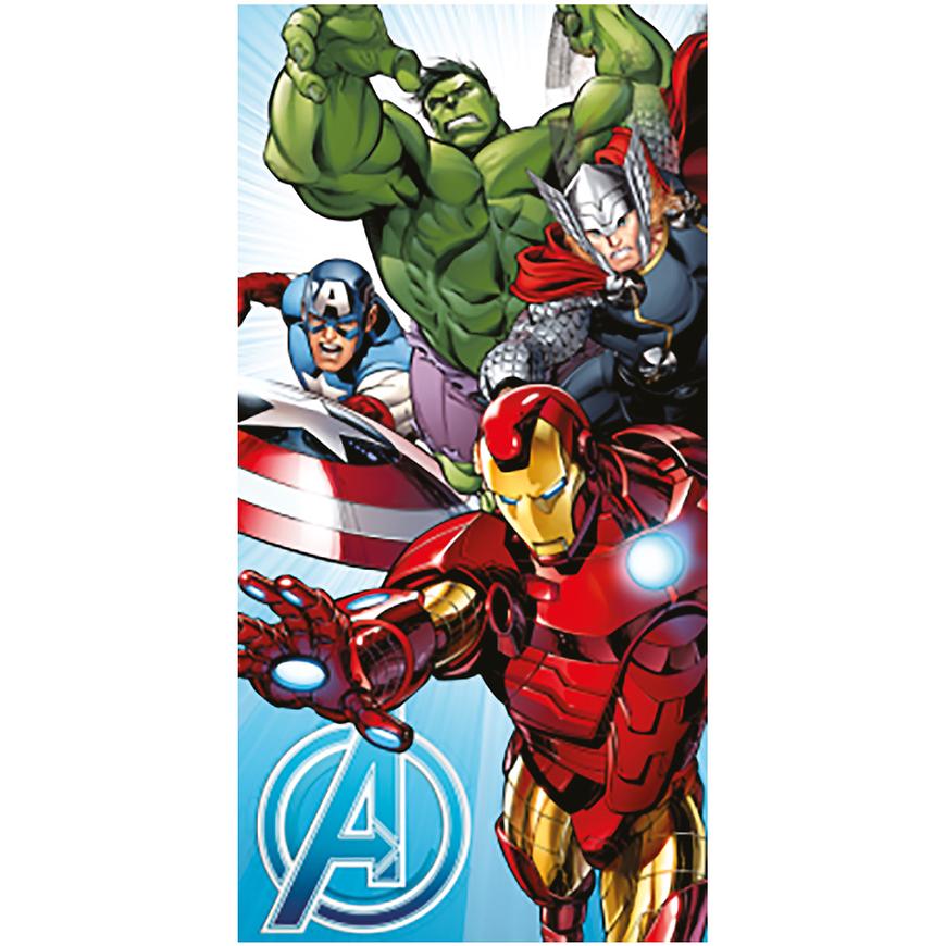 Osuška dětská 70x140 Avengers light blue VESNA