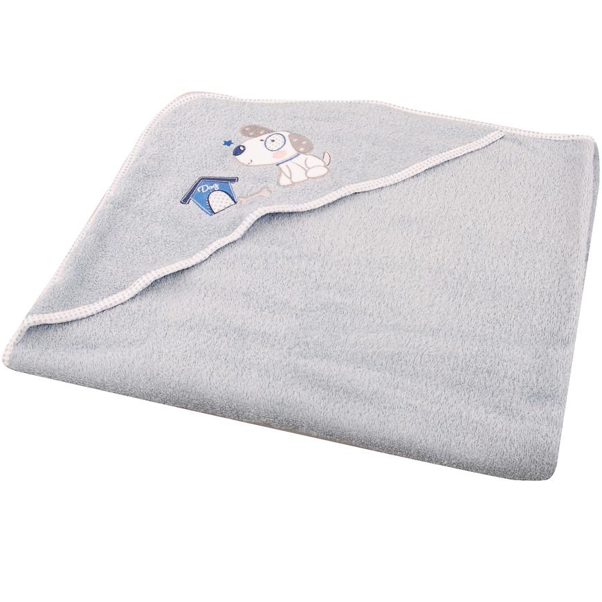 Osuška s kapucí 85x85 pejsek VESNA