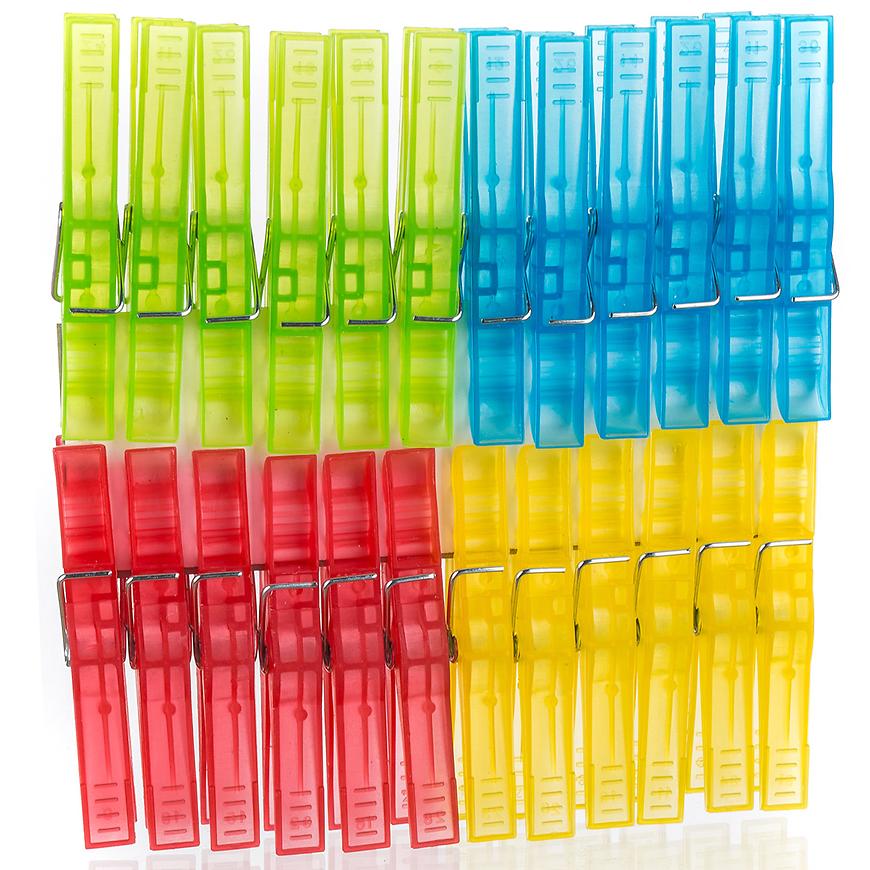 Plastové kolíčky economy 24 ks BAUMAX